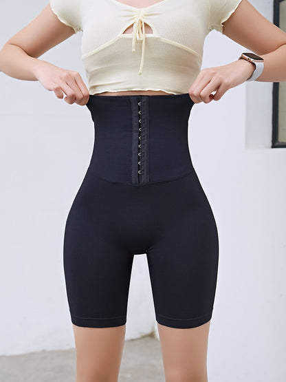 Fitness Women Corset Push Hip Postpartum High Waist Yoga Pants Workout Seamless Leggings Sportswear Gym Running Training Tights - Executive Quality Store