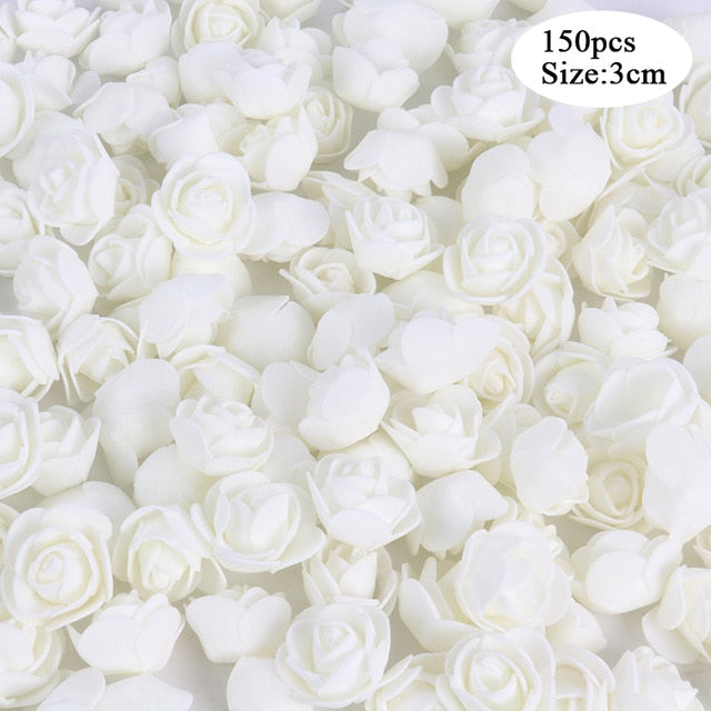 Valentine&#39;s Day Gifts white Foam Bear Mold LED Teddy Rose Bear Artificial Rose Flower For Birthday Party Wedding Decoration - Executive-Skincare