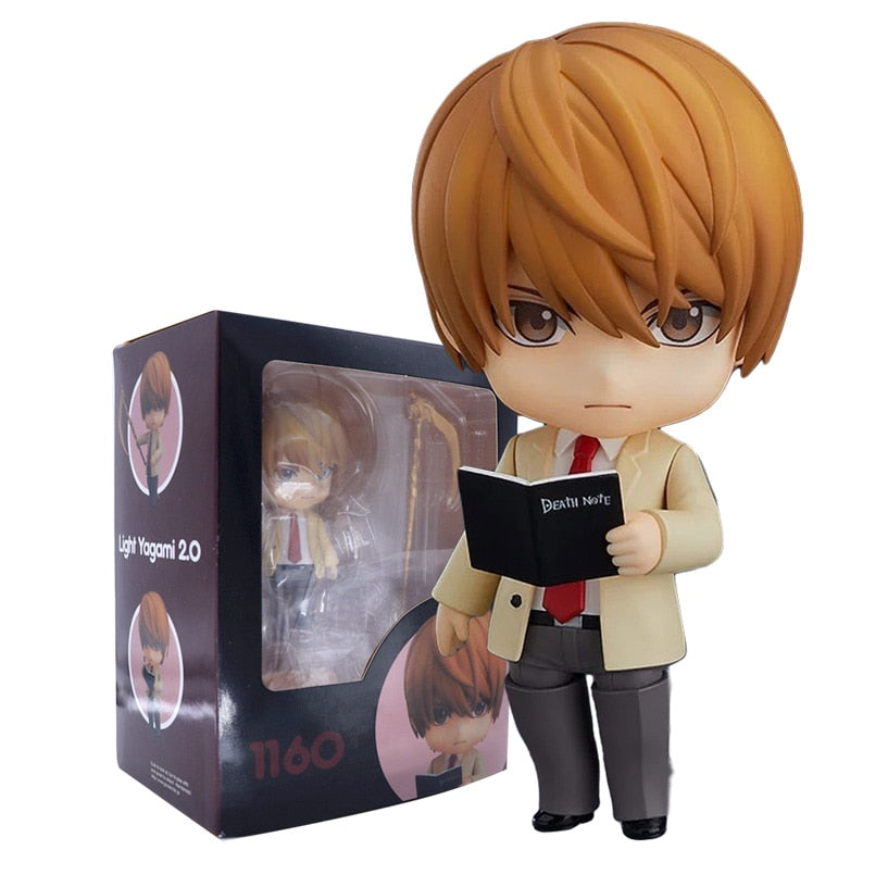 5pcs/set Q Anime DEATH NOTE Figure 1200# L Lawliet Action Figure Death Note 1160# Yagami Light Death Lawliet Figurine - Executive-Skincare