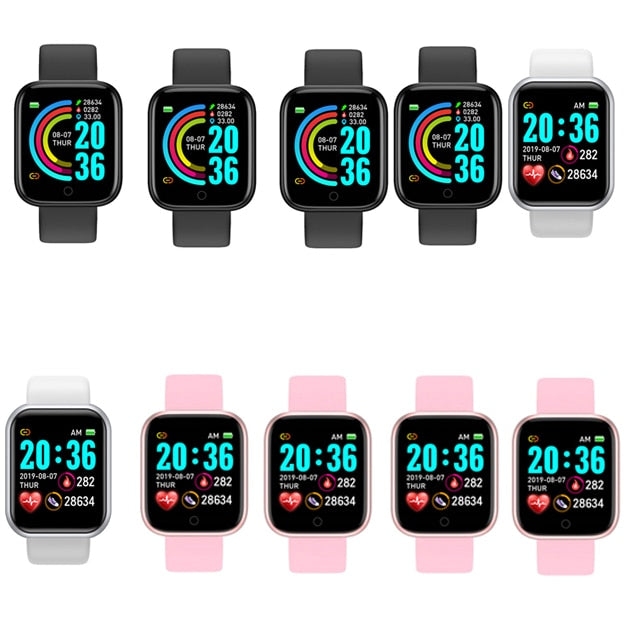 Wholesale 10PC Y68 D20 Smart Watch Male Female Free Shipping Put Photo Heart Rate Waterproof Best Smart watch IWO 13 Y68/D20 Pro - Executive-Skincare