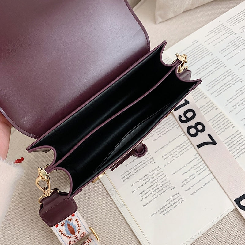 Petrichor Brand Women Handbags Fashion PU Leather Phone Bags Small Crossbody Bag Casual Ladies Flap Shoulder Bag Female Bolso - Executive-Skincare