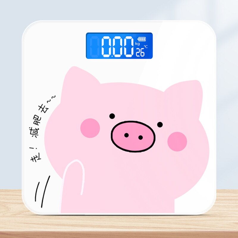 Bathroom Body Scales LCD Display Body Digital Scales Electronic Smart Weight Scales - Executive Quality Store