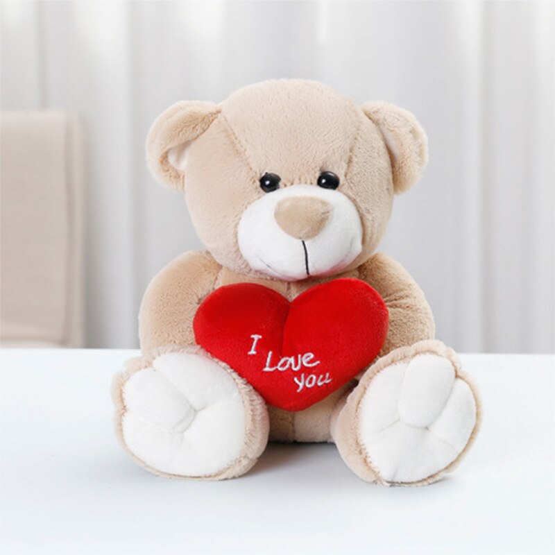 Valentine&#39;s Day Hug Love Soft Teddy Bear Stuffed Animal Plush Toys Bear For Gifts Birthday Gifts Mobile phone key pendant - Executive-Skincare