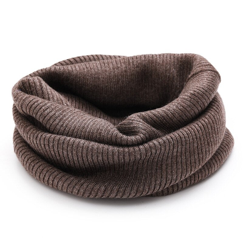 Cashmere Collar Men Women Cervical False Collar Thick Warm Wool Knitted Elastic Autumn Winter Outdoor Travel Neck Scarf Bib  B64 - Executive-Skincare