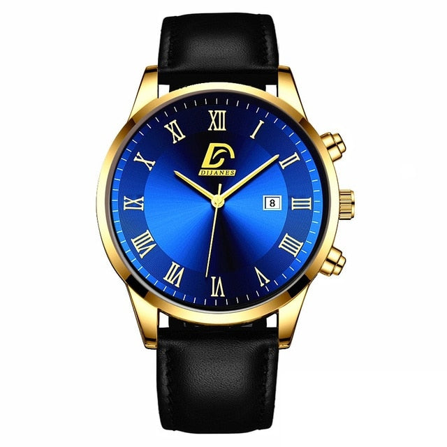 2022 Luxury Fashion Mens Minimalist Watches Luxury Stainless Steel Mesh Belt Quartz Watch Men Business Casual Clock reloj hombre - Executive-Skincare