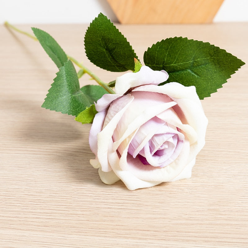 1pc/5pc Beautiful Silk Artificial Rose Flowers Wedding Home Table Decor Long Bouquet Arrange Fake Plant Valentine&#39;s Day Presents - Executive-Skincare