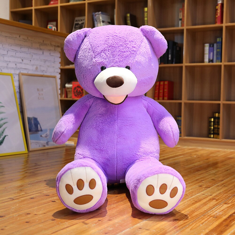 1pc 100cm The Giant Teddy Bear Plush Toy Stuffed Animal High Quality kids Toys Birthday Gift Valentine&#39;s Day Gifts for women - Executive-Skincare