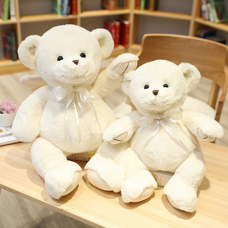 Hot New Quality White Rose Fragrance Angel Bear Plush Toy Soft Stuffed Cartoon Animal Teddy Bear Doll Valentine&#39;s Gift For Girls - Executive-Skincare