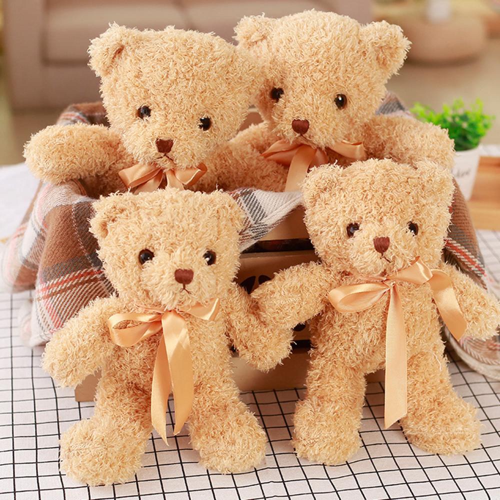 Lovely Cute Teddy Bear Dolls Creative Soft Chair Cushion Plush Toy Stuffed Animal Xmas Birthday Gift Accompany Baby Room Decor - Executive-Skincare