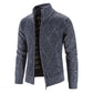 Winter Jackets Men Cardigans Sweatercoats High Quality Male Stand-up Collar Casual Cardigans Slim Fit Warm Sweaters Size 4XL - Executive-Skincare