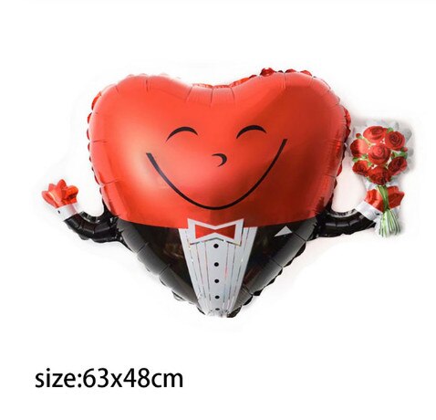 I Love You Kiss Me Lips Love Foil Balloon For Valentines Day Decoration Wedding Anniversary Inflatable Balloon Birthday Gifts - Executive-Skincare