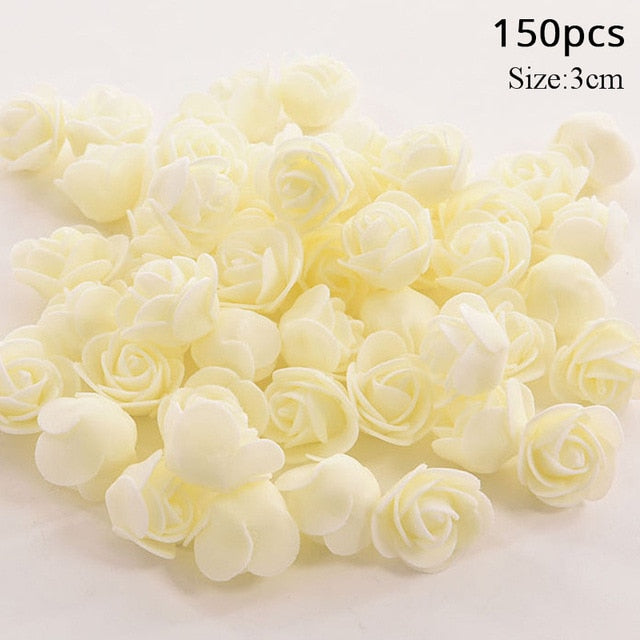 Valentine&#39;s Day Gifts white Foam Bear Mold LED Teddy Rose Bear Artificial Rose Flower For Birthday Party Wedding Decoration - Executive-Skincare