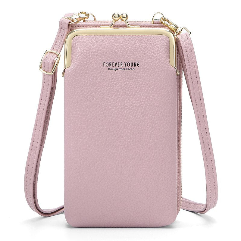 Forever Young Small Crossbody Bags Women Mini Matte Leather Shoulder Messenger Bag Clutch Bolsas Ladies Phone bag Purse Handbag - Executive-Skincare