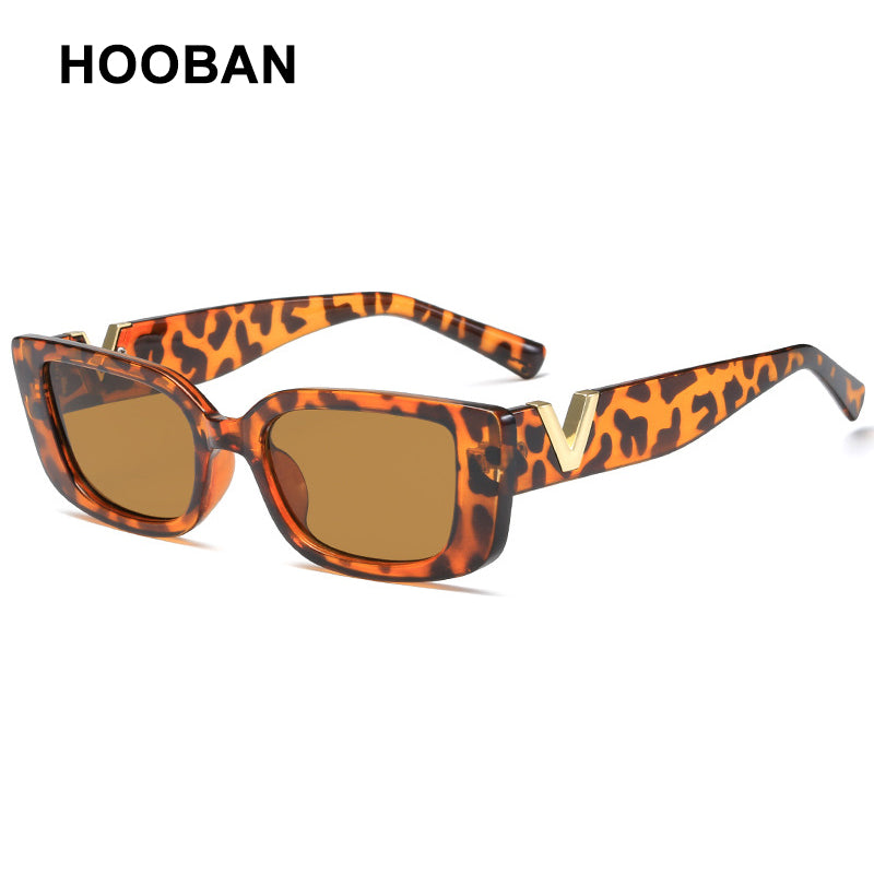 HOOBAN 2022 Fashion Cat Eye Sunglasses Luxury V Sun Glasses For Ladies - Executive-Skincare