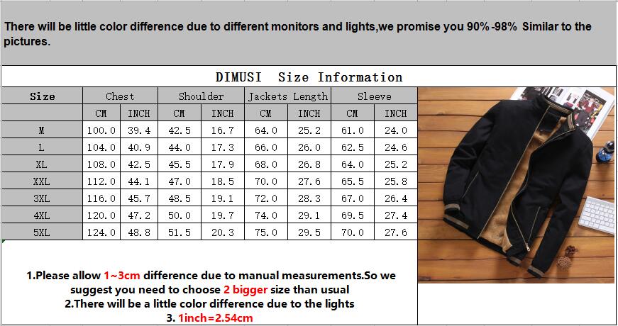 DIMUSI Autumn Mens Bomber Jackets Casual Male Outwear Fleece Thick Warm Windbreaker Jacket Mens Military Baseball Coats Clothing - Executive-Skincare