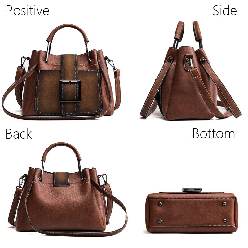 Leisure Tote Bag Large Capacity Shoulder Bags for Woman 2022 New Leather Handbag Woman Luxury Crossbody Bag Designer Handbags - Executive-Skincare