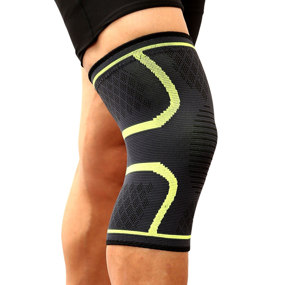 1PCS Fitness Running Cycling Knee Support Braces Elastic Nylon Sport Compression Knee Pad Sleeve for Basketball Volleyball - Executive-Skincare