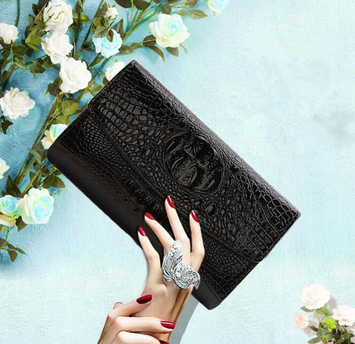 Women Messenger Bags 2018 Black Briefcase Envelope Bag Clutches Leather Shoulder Bag Designer Handbags High Quality Bolsos Mujer - Executive-Skincare