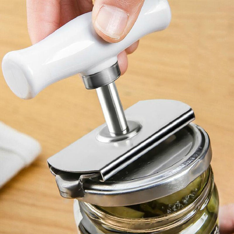 Multi Function Can Beer Bottle Opener All In Jar Can Beer Lid Twist Off Jar Stainless Steel Wine Spiral Opener Kitchen Gadget - Executive Quality Store