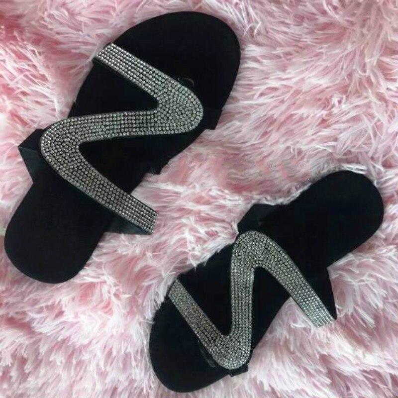 2021 Bling Bling Slides Women's Slippers for Summer Beach - Executive-Skincare