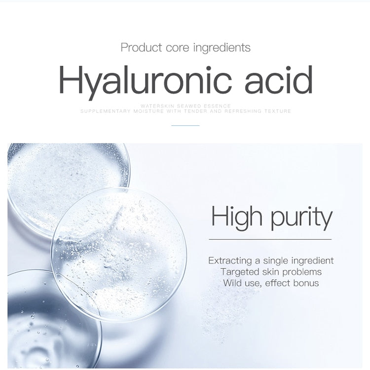 100ML Hyaluronic Acid Serum Facial Acido Hialuronico Bioaqua Essence Hyaluronik Asit Skin Face Serum Beauty Moisturizer - Executive-Skincare