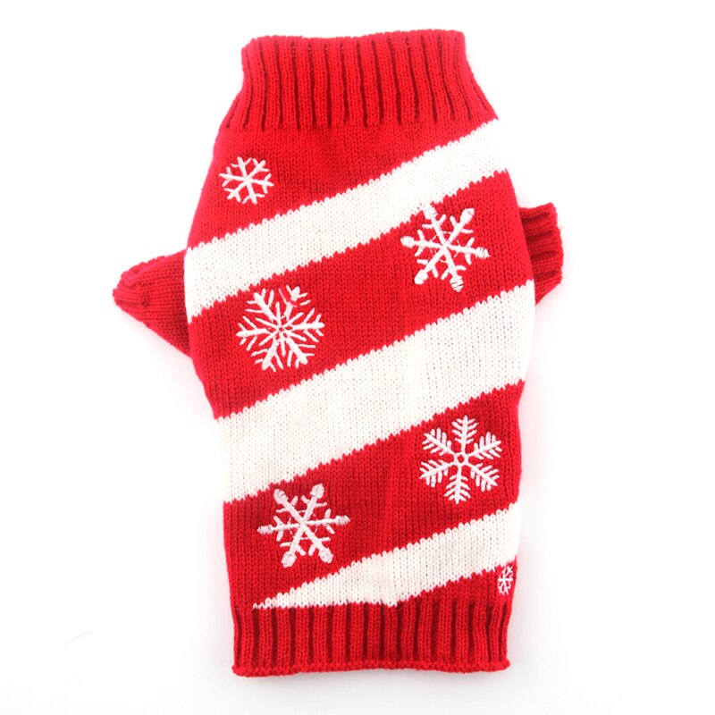 DOGGYZSTYLE Dog Sweater Christmas Clothes Winter Reindeer Hoodies Small Medium Xmas Pet Puppy Jumper Clothing XXS-M - Executive-Skincare