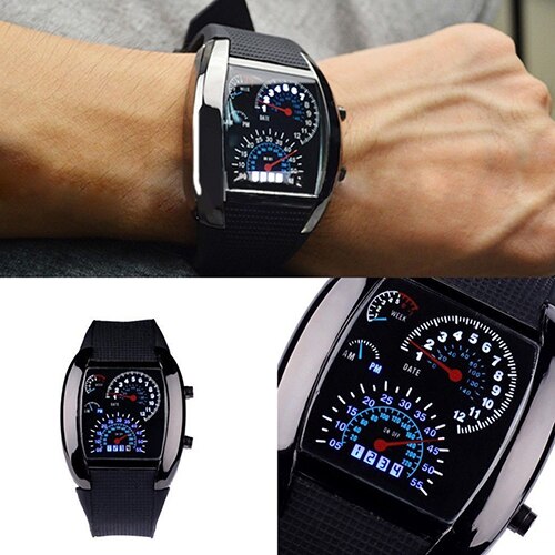 Fashion Men Stainless Steel Luxury Sport Analog Quartz LED Wrist Digital  Military Watch Top Luxury Electronics Watches - Executive-Skincare