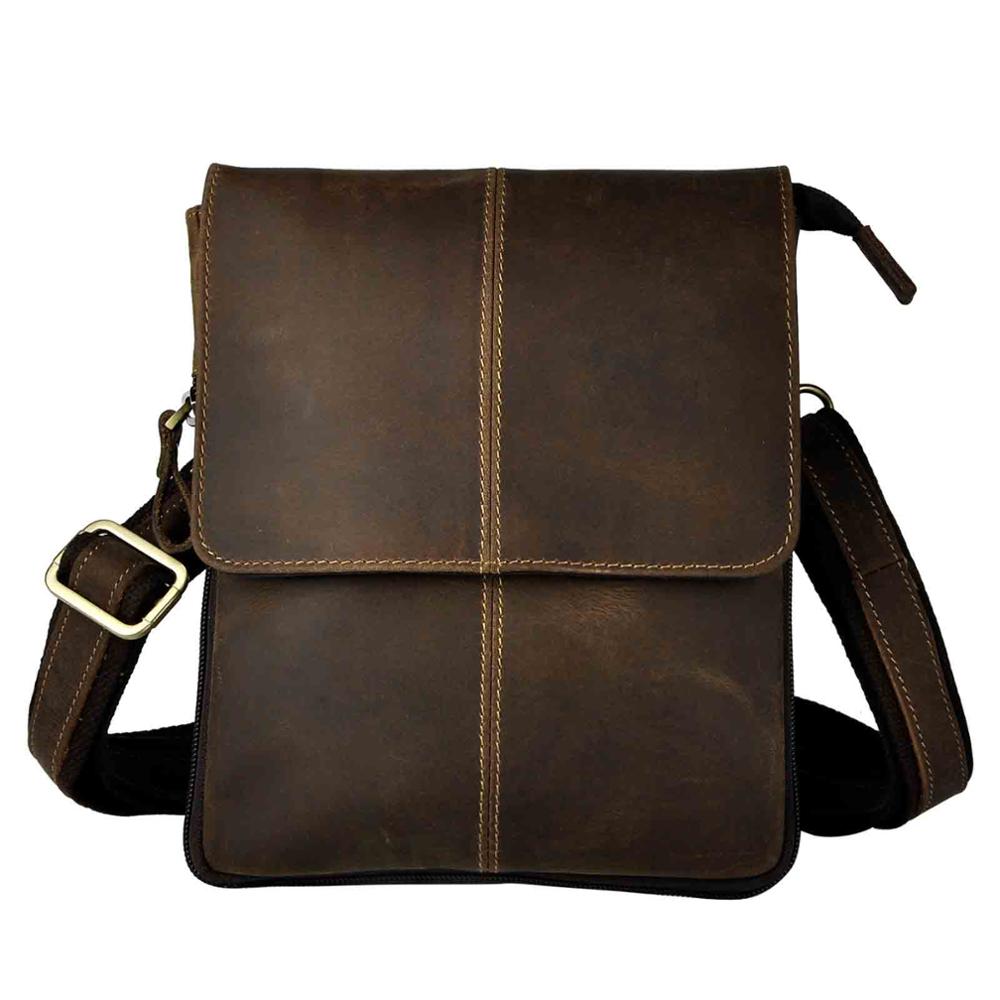 Fashion Quality Leather Multifunction Casual 8&quot; Pad Cross-body Bag Slim Satchel Messenger Bag Bum Pouch Waist Belt Pack 8713-bu - Executive-Skincare