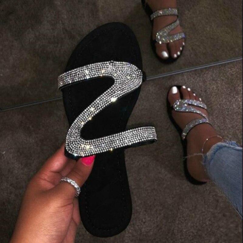 2021 Bling Bling Slides Women's Slippers for Summer Beach - Executive-Skincare