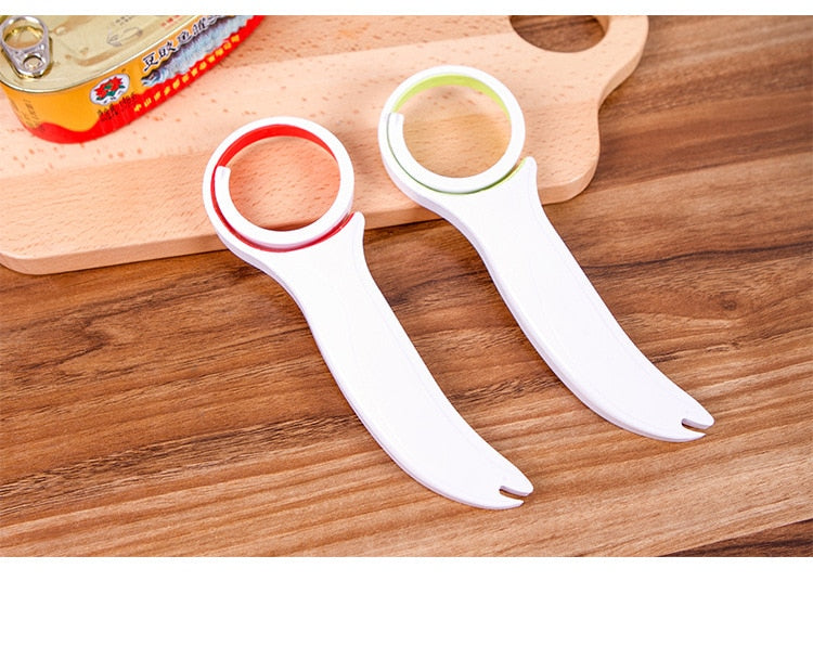 1PC Multifunction 3 IN 1 Home Gadget Universal Grip Turner Kitchen Accessories Kitchen Can Opener KW 019 - Executive Quality Store