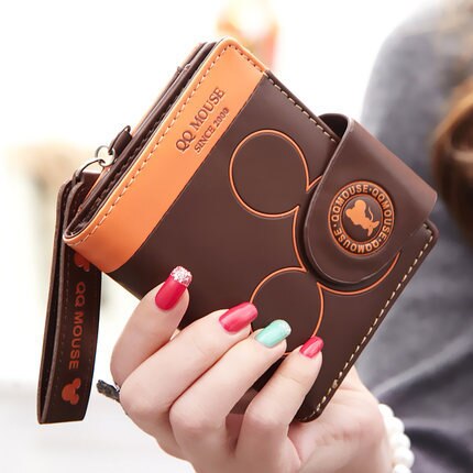 Fashion PU Leather Women Wallet Design Purse 2022 Zipper Hasp Women Wallet for Credit Cards Coin Pocket Carteras Mujer - Executive-Skincare