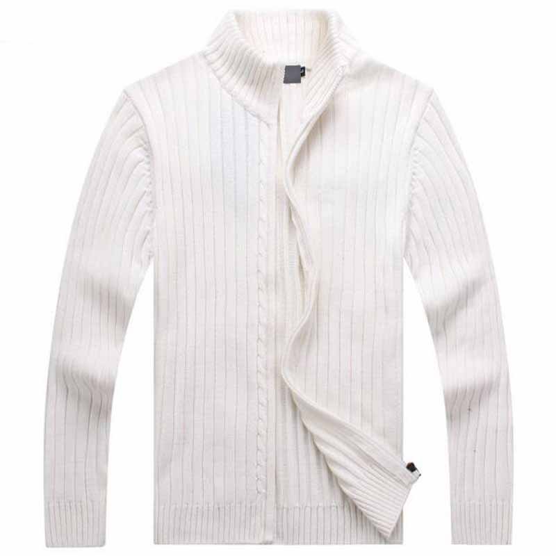 2020 Misniki men casual sweaters stand collar christmas knitwear slim fitted zippers cardigans M-3XL AXP29 - Executive-Skincare