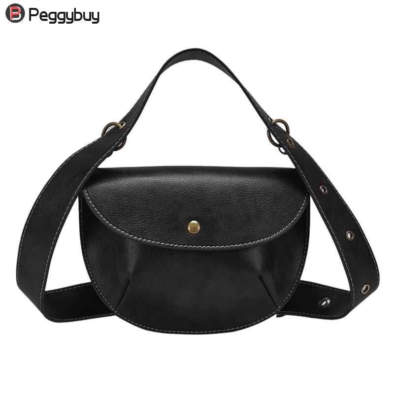 Fashion Leather Belt Bag Women Phone Pouch Fanny Pack Luxury Brand PU Leather Female Waist Pack Heuptas Pochete Сумка на пояс му - Executive-Skincare