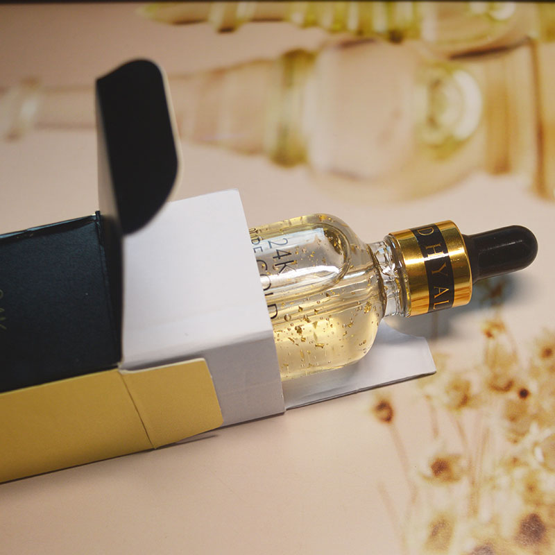 24k Yellow Gold Face Serum Anti Aging Serum Facial Lifting Collagen Essence Skin Care Whitening Acido Hialuronico Moisturizing - Executive-Skincare