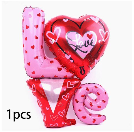 I Love You Kiss Me Lips Love Foil Balloon For Valentines Day Decoration Wedding Anniversary Inflatable Balloon Birthday Gifts - Executive-Skincare