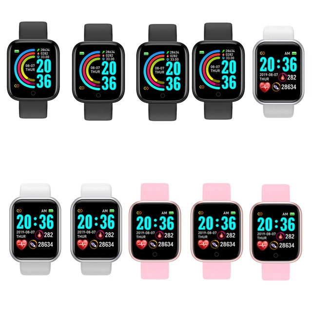 Wholesale 10PC Y68 D20 Smart Watch Male Female Free Shipping Put Photo Heart Rate Waterproof Best Smart watch IWO 13 Y68/D20 Pro - Executive-Skincare