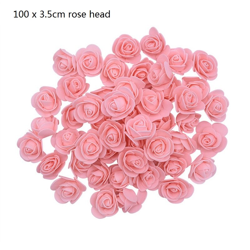 1Pc Polystyrene Styrofoam Foam Heart Rose Bear Crafts For Birthday Party DIY Decoration Wedding Valentines Day Gift - Executive-Skincare