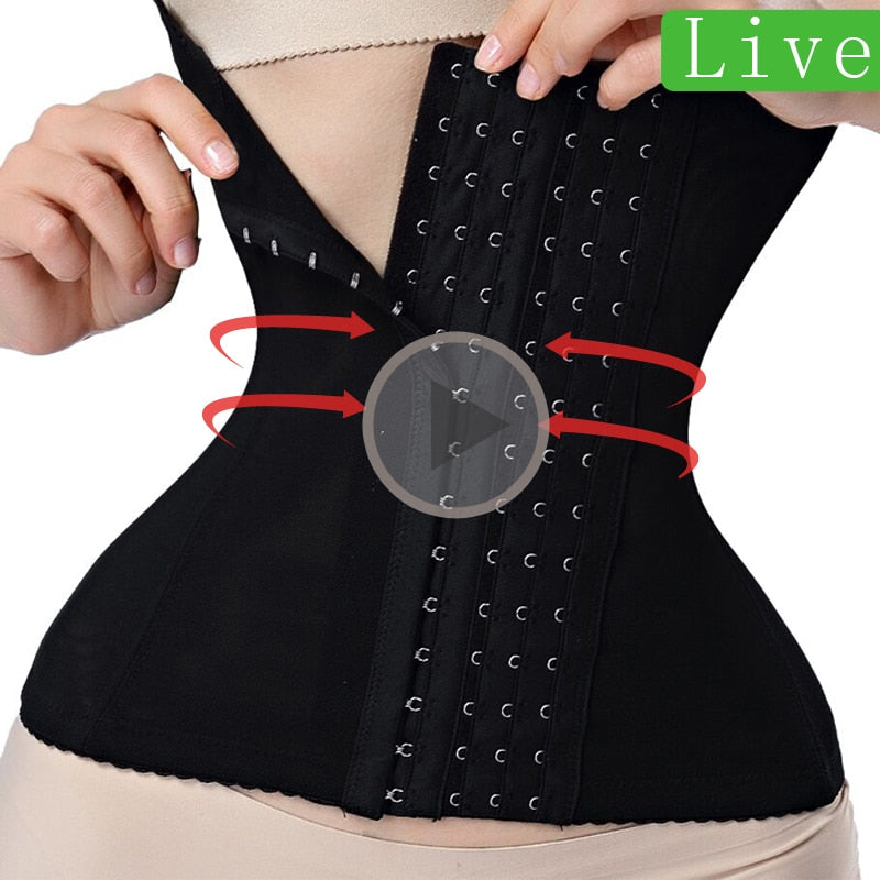 waist trainer shaper corset slimming Belt underwear body shaper shapewear faja slimming belt tummy Sheath - Executive Quality Store