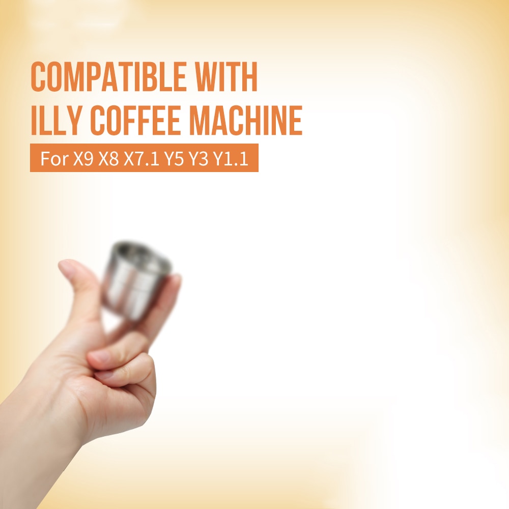 iCafilas Refillable Coffee Capsule For Nespresso &amp; Dolce Gusto &amp; Vertuoline &amp; Illy Drop Shipping Vip Link - Executive-Skincare