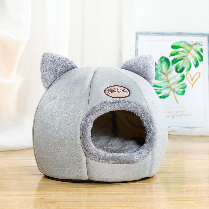 Deep Sleep Comfort In Winter Cat Bed Little Mat Basket Small Dog House Products Pets Tent Cozy Cave Nest Indoor Cama Gato - Executive-Skincare