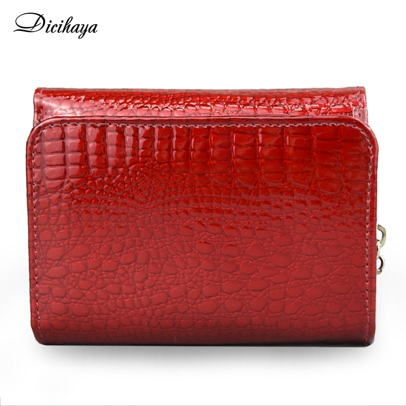 DICIHAYA Women&#39;s Wallet Short Women Coin Purse Leather Wallets For Woman Card Holder Small Ladies Wallet Female Hasp Mini Clutch - Executive-Skincare