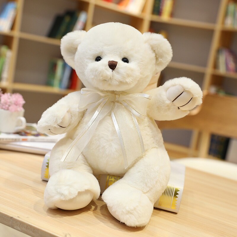 Hot New Quality White Rose Fragrance Angel Bear Plush Toy Soft Stuffed Cartoon Animal Teddy Bear Doll Valentine&#39;s Gift For Girls - Executive-Skincare