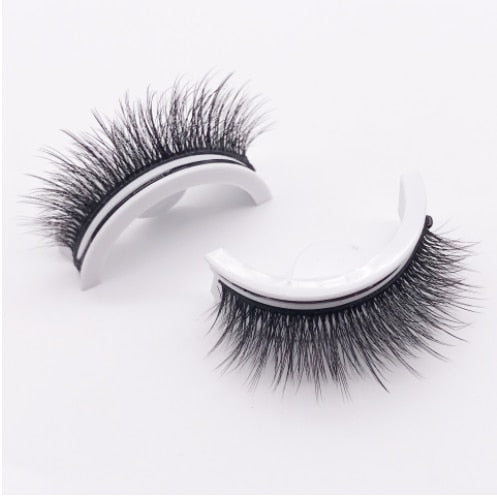 Reusable Self-Adhesive Eyelashes Natural Multiple reversible glue-free self-adhesive pairs of false eyelashes Dropshipping - Executive-Skincare