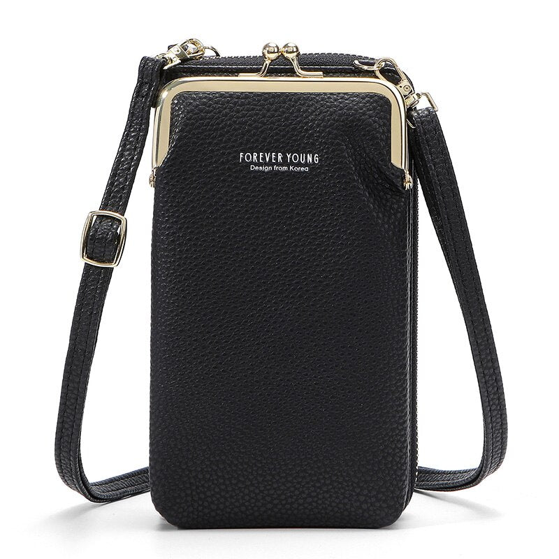 Forever Young Small Crossbody Bags Women Mini Matte Leather Shoulder Messenger Bag Clutch Bolsas Ladies Phone bag Purse Handbag - Executive-Skincare