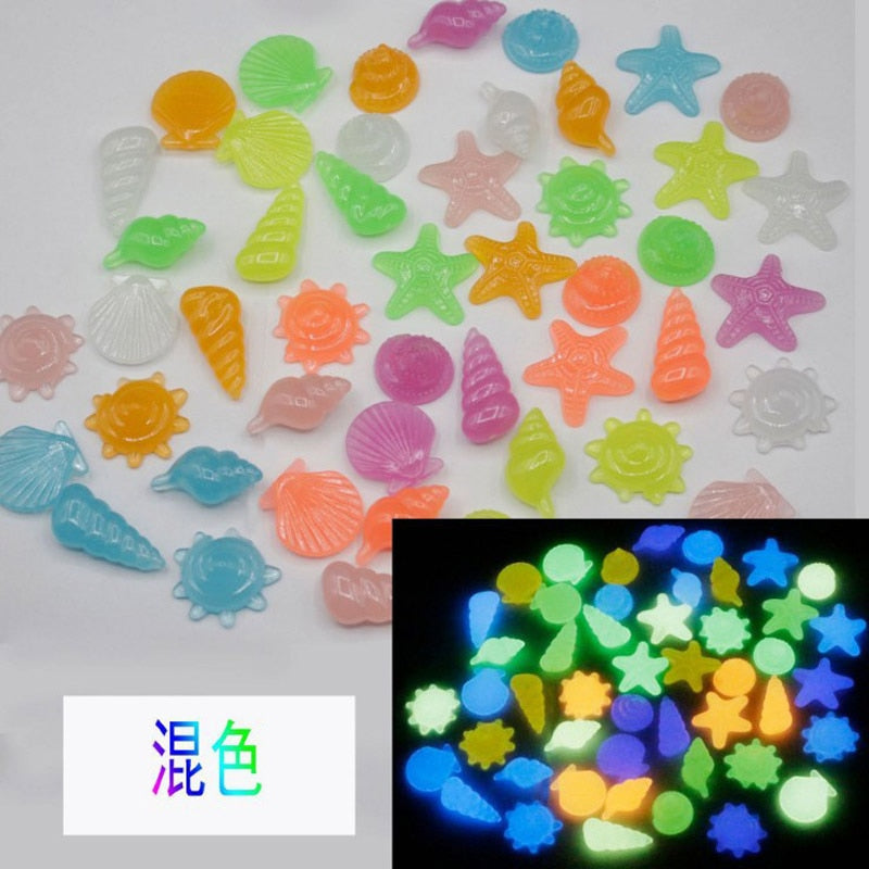 Glow in the Dark Garden Pebbles Glow Stones Rocks for Walkways Garden Path Patio Lawn Garden Yard Decor Luminous Stones 25/50pcs - Executive-Skincare