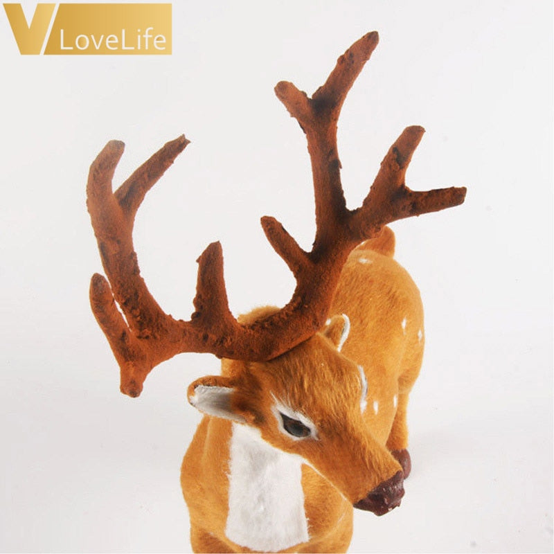 15/20/25cm Christmas Reindeer Xmas Elk Plush New Year Gifts Christmas Decorations for Home Christmas tree Decor Ornaments 2020 - Executive-Skincare