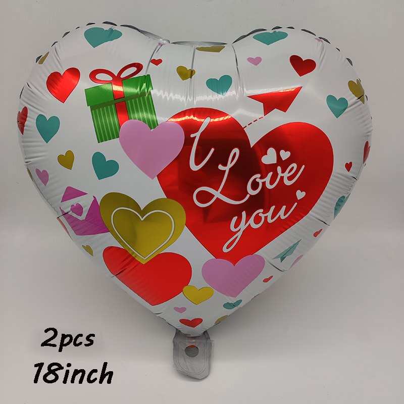 I Love You Kiss Me Lips Love Foil Balloon For Valentines Day Decoration Wedding Anniversary Inflatable Balloon Birthday Gifts - Executive-Skincare