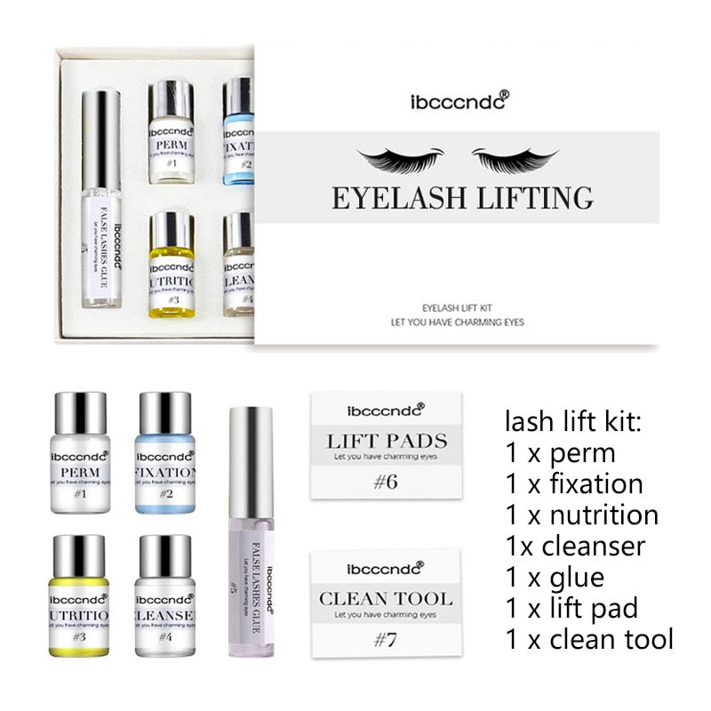 Pro Lash Lift Perming Eyelash Lifting Brow Lamination Kit Curling Eye lash Keratin Perming Lotion for Home Use - Executive-Skincare