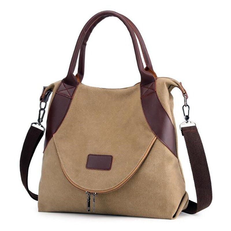 2022 Women Bag Large Big Capacity Women Casual Tote Handbag Female Shoulder Bag Canvas Crossbody Lady&#39;s Hand bags Shopping Bag - Executive-Skincare