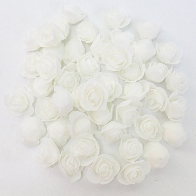 Artificial Flower Rose Bear DIY White Foam Bear Models Teddy For Valentine&#39;s Day Gifts Birthday Party Wedding Decoration Craft - Executive-Skincare